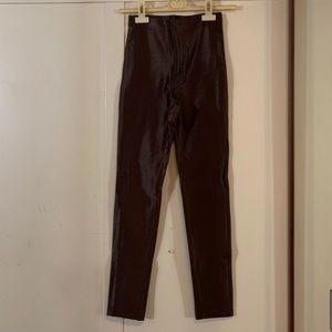 American Apparel Disco Pant in Brown